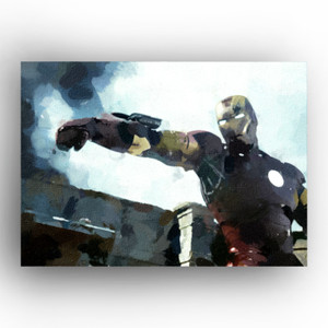 Iron Man #4 Sketch Card Limited 1/50 PaintOholic Signed