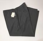 Calvin Klein Men's Dress Pants Gray Flat Front Pin Stripes Size 40 X 30 *Read*