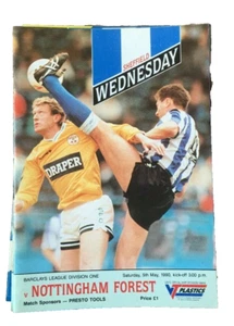 SHEFFIELD WEDNESDAY V NOTTINGHAM FOREST - DIVISION ONE - 5/9/1980 - Picture 1 of 1