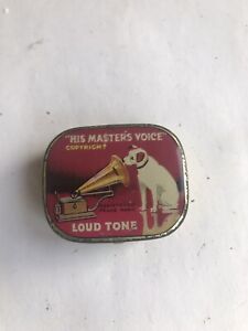 HMV Loud Tone  Gramophone needle Tin