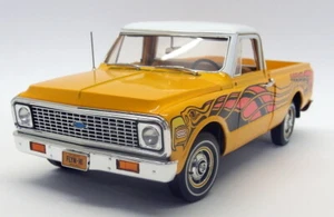 Highway 61 1/18 Scale - 50879 Chevy Fleetside Pickup Yellow Eagle - Picture 1 of 8