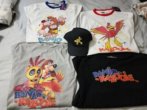 NEU - Banjo Kazooie 2 T-Shirts + Jiggy Hat - Bild 1 von 7