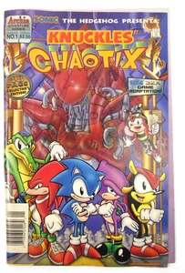 Knuckles' Chaotix #1 Sonic Hedgehog Archie Comics ungraded Acceptable - Picture 1 of 5