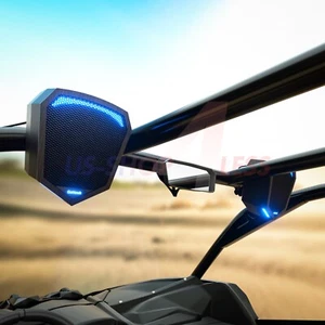 6" Waterproof Bluetooth ATV UTV RZR Polaris Stereo 2 Speakers Audio System Radio - Bild 1 von 11