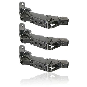 HETTICH Wide Angle Hinge Kitchen Cabinet Door Sensys 8675 Obsidian Black 52 x 3 - Picture 1 of 12