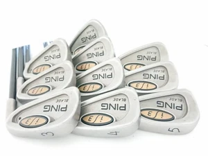 PING Iron Set i3 BLADE Black Dot 3.4.5.6.7.8.9.W.U.S Graphite Flex S - Picture 1 of 4