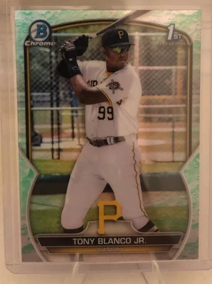 2023 Bowman Chrome Prospects Lunar Parallel 1st Tony Blanco Jr. #BCP-134 - Image 1 of 2