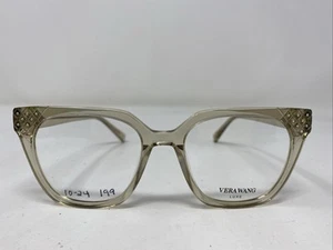 Marco de gafas Vera Wang Luxe BIJOU KH 53-19-140 cristal caqui borde completo + K04 - Imagen 1 de 8