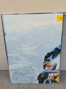 Vintage North Face Skifahren Poster signiert von Scott Schmidt - Bild 1 von 8