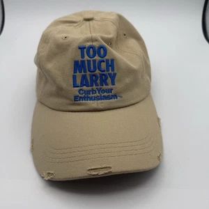 Curb Your Enthusiasm Larry David HBO Strapback Hat Cap Limited Edition Too Much - Picture 1 of 7