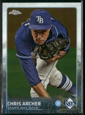 2015 Topps Chrome #152 Chris Archer - Image 1 of 2
