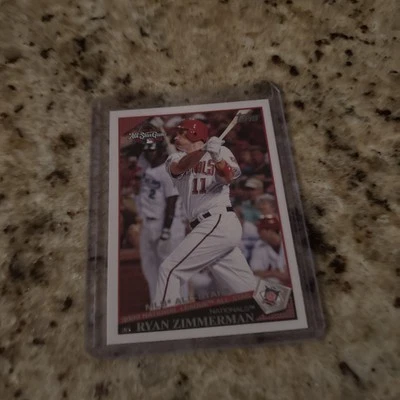 2009 Topps Updates & Highlights - All-Star Ryan Zimmerman #UH301 - Image 1 of 2