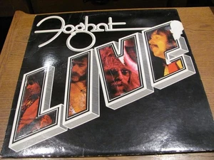 Foghat Live (1977) BRK 6971 Bearsville Records Vinyl LP Record - Foto 1 di 9