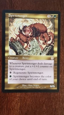 Spiritmonger Apocalypse EX/LP 121/143  MTG Magic the Gathering  Creature Rare - Image 1 of 4