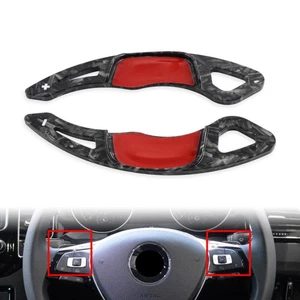 Steering Wheel Shift Paddle Shifter Extension For VW Golf 7 Polo Lamando Jetta - Picture 1 of 12