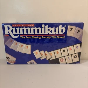 NUEVO SELLADO 1997 ¡El juego original de azulejos Rummikub Fast Moving Rummy! Pressman - Imagen 1 de 8