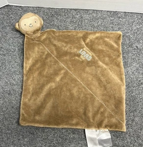 Carters Just One You Monkey Lovey Security Blanket Brown Mommy Loves Me - Bild 1 von 3