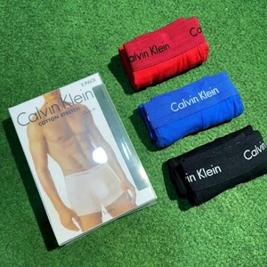 CK Calvin Klein Men's Boxer Shorts 3-Pack Cotton - Picture 1 of 1