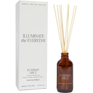 Pumpkin Spice Reed Diffuser Set for Home - Pumpkin, Cloves, Cinnamon, Vanilla... - Picture 1 of 9