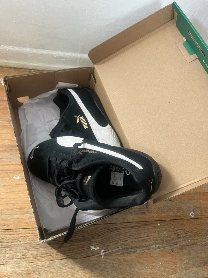 Puma Speedcat Negro Blanco 40169801 GS Talla 4Y-7Y Unisex Niños Mujeres Nuevo Foto 1 de 3