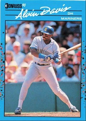 1990 Donruss Best of the AL Alvin Davis Seattle Mariners #26 - Image 1 of 2