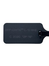 FAST SHIPPING "The Ten" ZIP TIE TAG 2020 BLACK Replacement Nike x Off-White