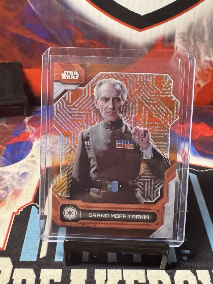 2024 Topps High Tek Grand Moff Tarkin Orange Diffractor #’d 11/25 Star Wars - Image 1 of 1