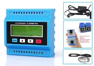Medidor de flujo de aceite ultrasónico con adaptador de corriente TS-2 para diámetro de tubería DN25 ~ 100 mm - Imagen 1 de 16