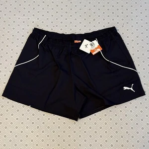 Puma Power Cat Rugby Shorts UK XXL 2XL Navy Blue Customisable - Picture 1 of 16