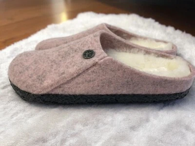Birkenstock Kids Zermatt Outdoor Slipper Shoes 3 Y Shearling Lined Wool Shoes 34 - Image 1 of 4