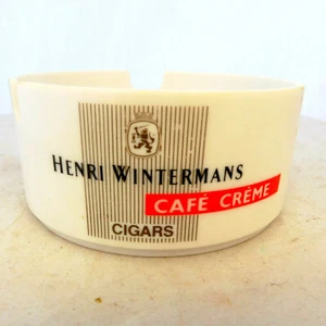 Cendrier Ashtray publicitaire - HENRI WINTERMANS CAFE CREME CIGARS 10 cm Ø - Picture 1 of 1
