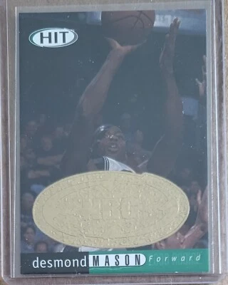 Tarjeta de baloncesto 2000 Sage Hit NRG #34 Desmond Mason Oklahoma Sooners  Foto 1 de 2