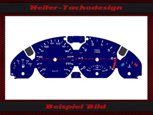 Tachoscheibe für BMW E46 3er Alpina Design alle Skalierungen - Picture 1 of 6