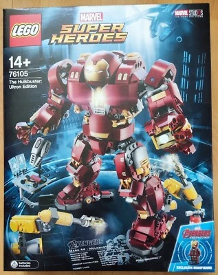 Lego 76105 Marvel Super Heroes The Hulkbuster Ultron Edition 1363pcs Model Kit - Image 1 of 3