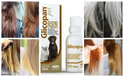 Glicopan Pet 125ml - Vetnil Vitamin Supplement for Damaged Hair - Image 1 of 2