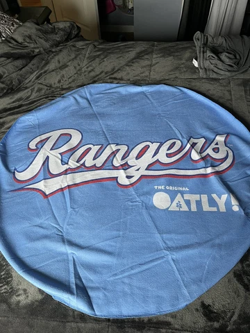 MLB Texas Rangers The Original Oatly Round Beach Towel NEW Cover