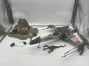 Star Wars Dagobah X-Wing Fighter Colección SAGA Hasbro 2006 Excelente Estado - Imagen 1 de 10