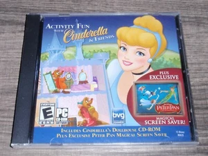 Attività Divertimento Con Cenerentola E Amici PC CD-ROM 2006 Disney Win. XP nuovo sigillato - Foto 1 di 4
