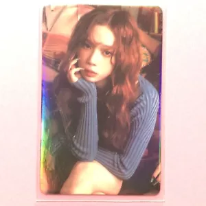CALL ME WINTER Aespa TCG Blue knit, wavy long hair Foil KPOP IDOL CARD - Picture 1 of 5