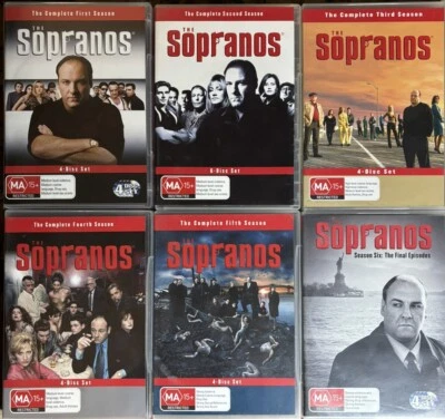 DVD NUEVO: Los Soprano (Serie Completa/6 Temporadas) - Serie de TV Drama Criminal 1999 Foto 1 de 4