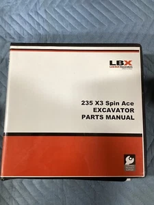 ORIGINAL LINK-BELT 235X3LC SPIN ACE EXCAVADORA MANUAL DE PIEZAS 235 X3 LC 10/14 - Imagen 1 de 4