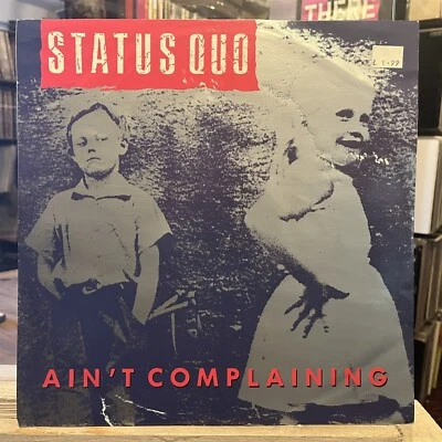 [ROCK/POP]~EXC 12"~STATUS QUO~Ain't Complaining~That's Alright~Lean~{1988~UK IMP - Image 1 of 4