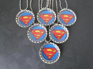 SUPERMAN / Superhéroe / 6 Collares / Rellenos de Bolsa de Fiesta / Favores de Fiesta / Fiesta - Imagen 1 de 1