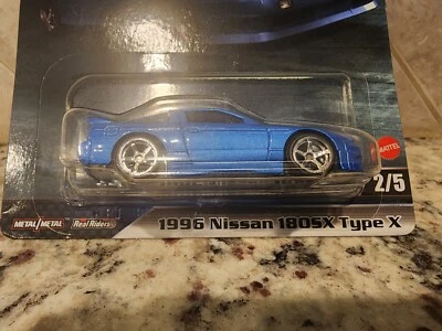 Hot Wheels Premium FAST & FURIOUS Mix 4 1996 Nissan 180SX Type X New 2024 - Image 1 of 4