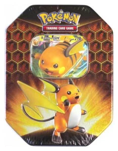Pokemon Tin da collezione SM11.5 Hidden Fates Raichu GX (EN) - Imagen 1 de 1