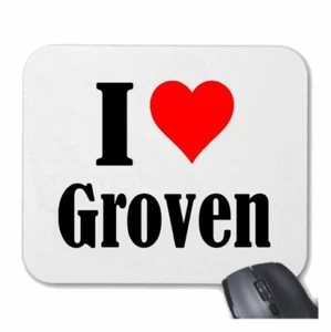 MOUSEPAD Mauspad I Love Groven Ich Liebe Groven - Photo 1/1