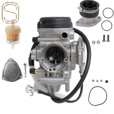 Carburador para Yamaha Bruin Big Bear 250 YFM250B 2005-09 + bota colector de admisión Foto 1 de 4