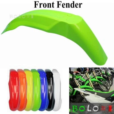 Front Fender Mudguard For Kawasaki KX250 450 KX KLR KLX 140 250 300 450 - Imagem 1 de 4