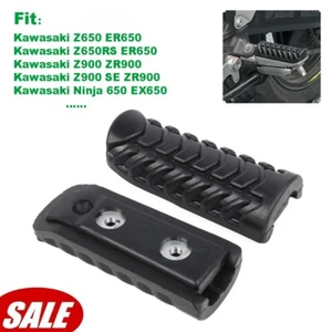 For Kawasaki Versys-X 300 250 Z900/SE Foot Pegs Rubber Rider Front Footrest Step - Picture 1 of 24