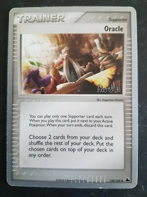 Pokemon Trainer Oracle 'World Championship' 138/144 - Signed!  - Image 1 of 2